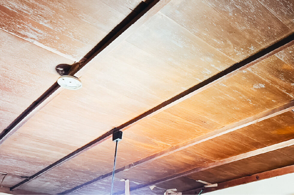 天井クリニーニングBEFORE