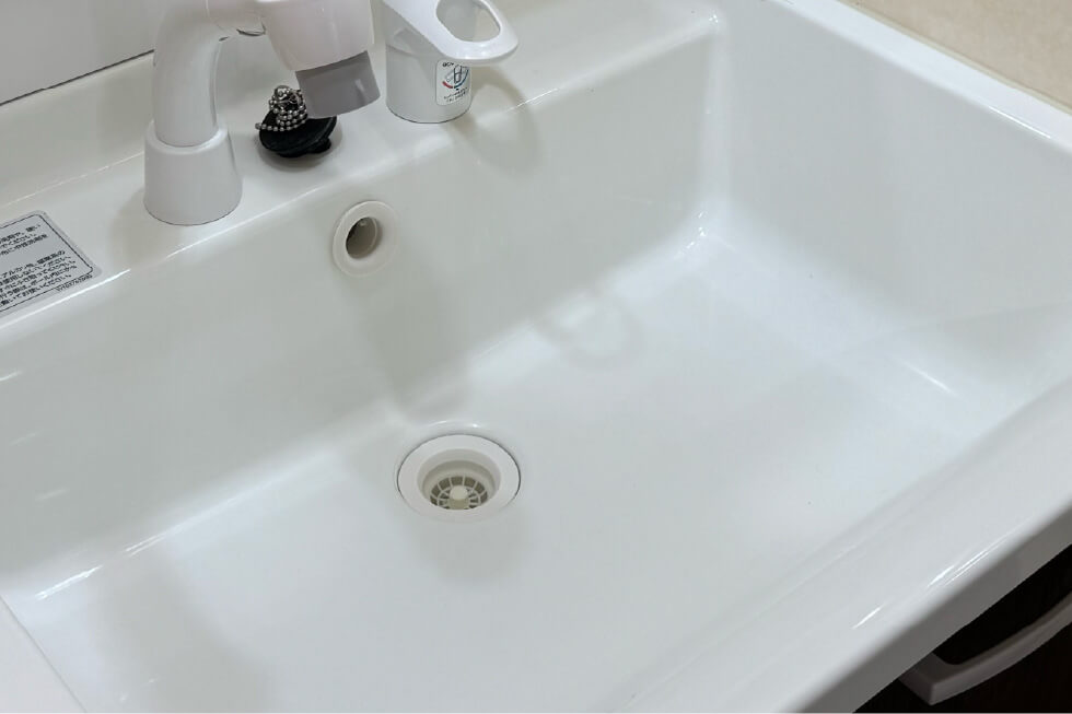 洗面台クリーニングAFTER